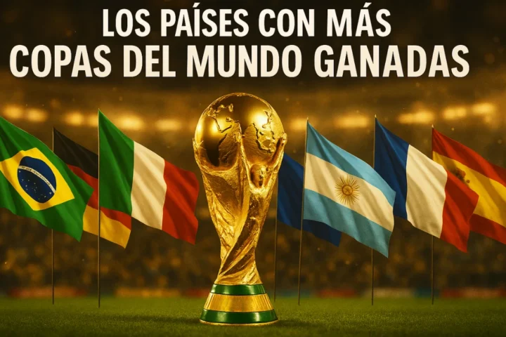 Los países con más Copas del Mundo